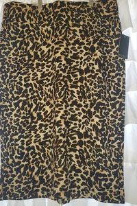 Eloquii Leopard pencil skirt NWT